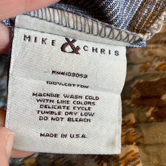 MIKE & CHRIS Hartford Japanese Chambray Jumpsuit SUPER RARE! - Picture 8 of 10